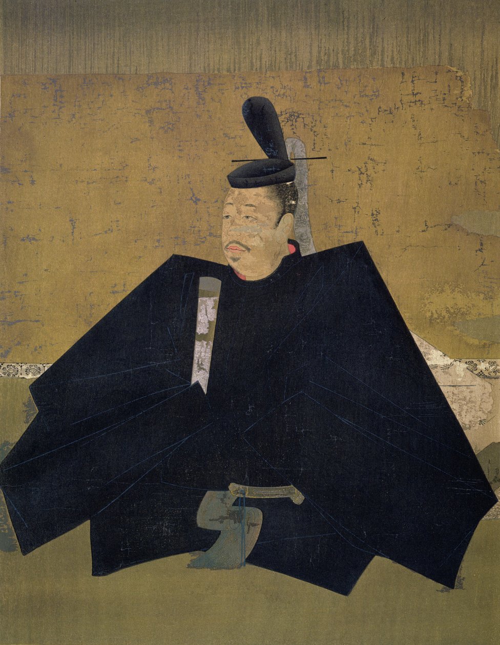Taira no Shigemori, Illustration in der Kokka-Zeitschrift, November 1903 von Takanobu Fujiwara