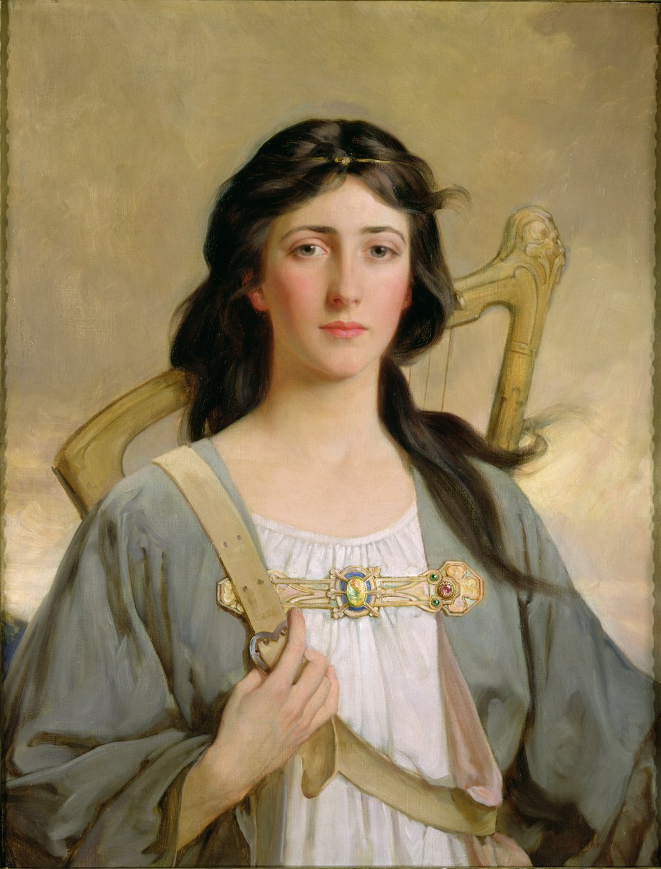 Erin, der Geist Irlands, 1898 von Talbot Hughes