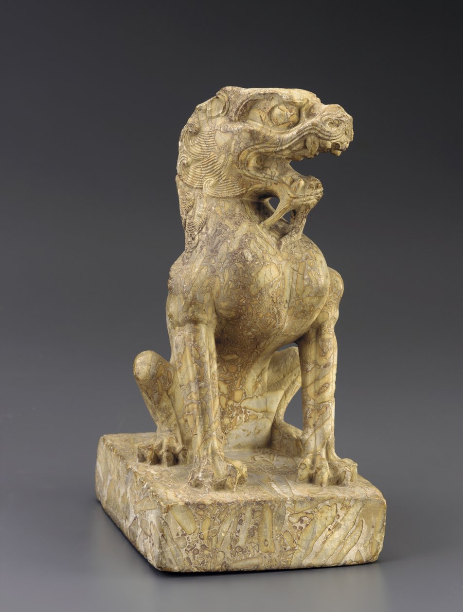 Wächterlöwe von Tang Dynasty Chinese School