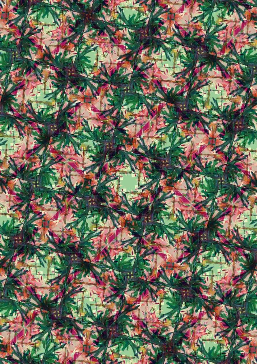 Tropische Palme von Tara Whitehead