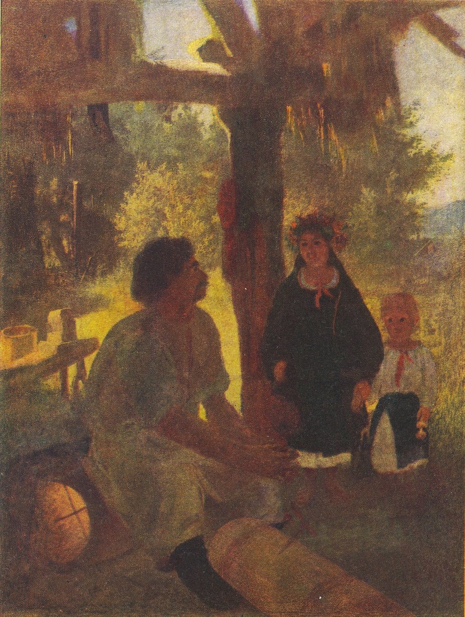 Auf der Imkerei von Taras Shevchenko