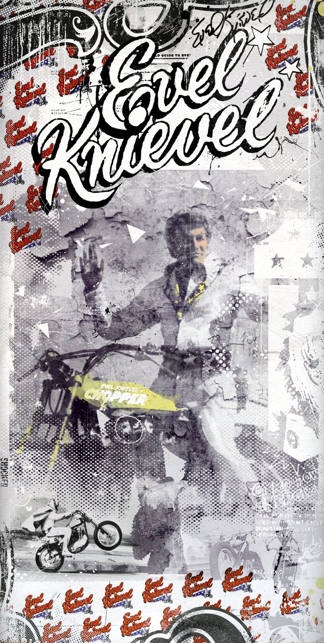 Evel Knievel von Teis Albers