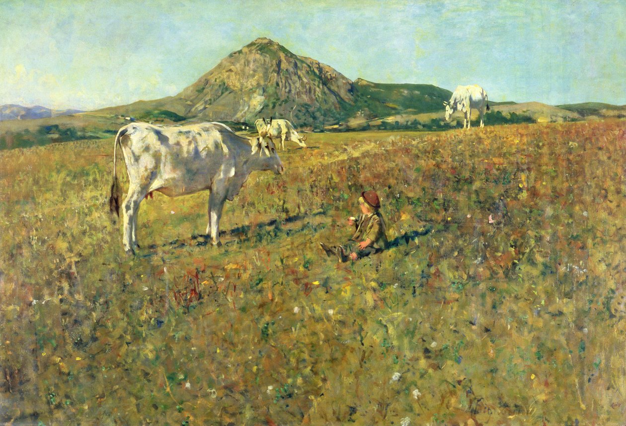 Weide in Pietramala von Telemaco Signorini