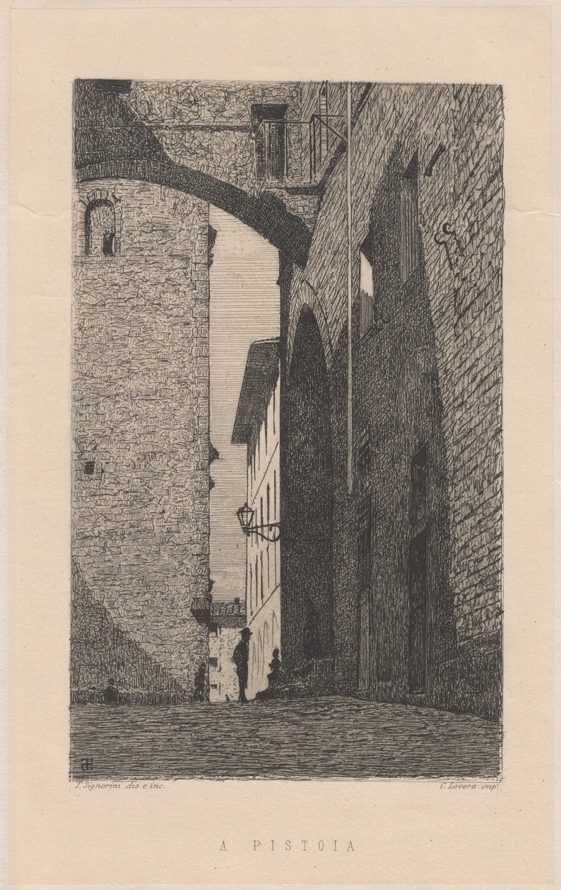 In Pistoia von Telemaco Signorini