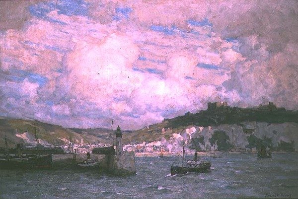 Ein bewölkter Tag, Dover von Terrick Williams