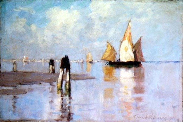 Auf der Lagune, Venedig von Terrick Williams