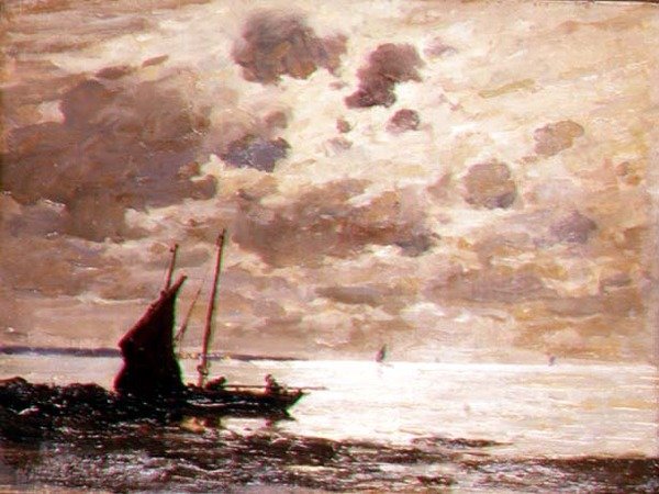 Silberner Mond von Terrick Williams