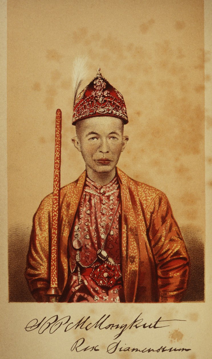 Porträt von König Mongkut von Thai School