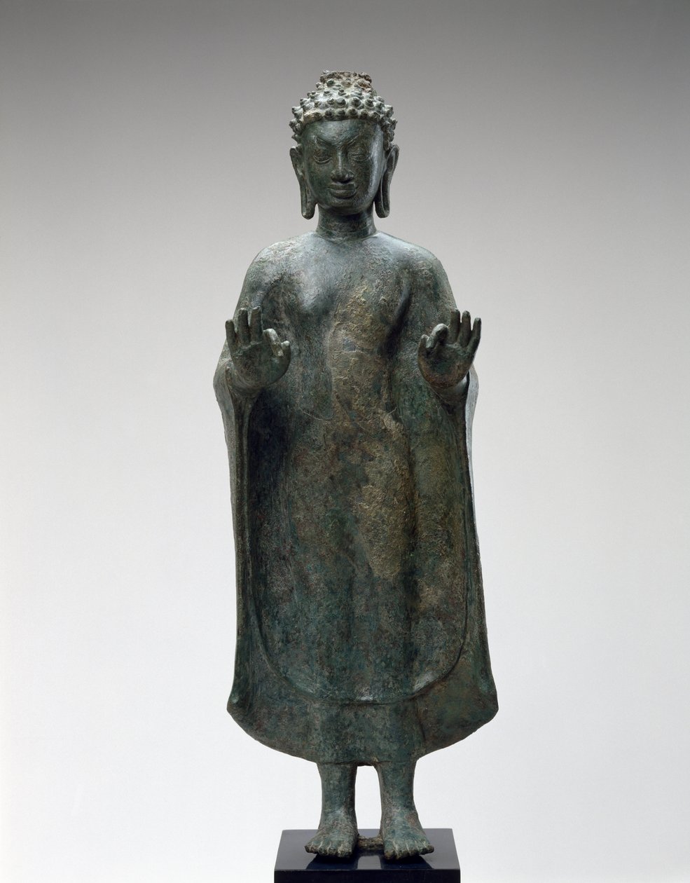 Stehender Buddha, spätes 8. Jahrhundert von Thai School