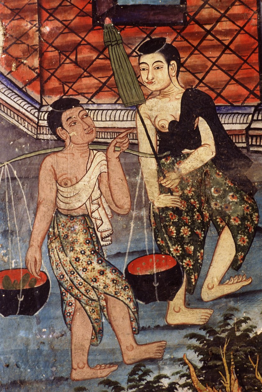 Thailändische Frauen von Thai School