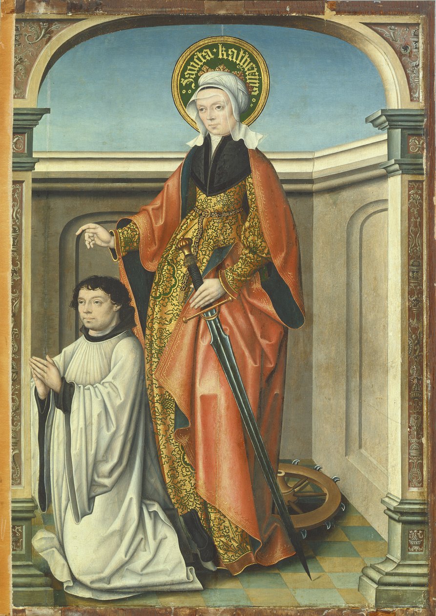 St. Katharina von Alexandria von The Master of Kappenberg The Master of Kappenberg