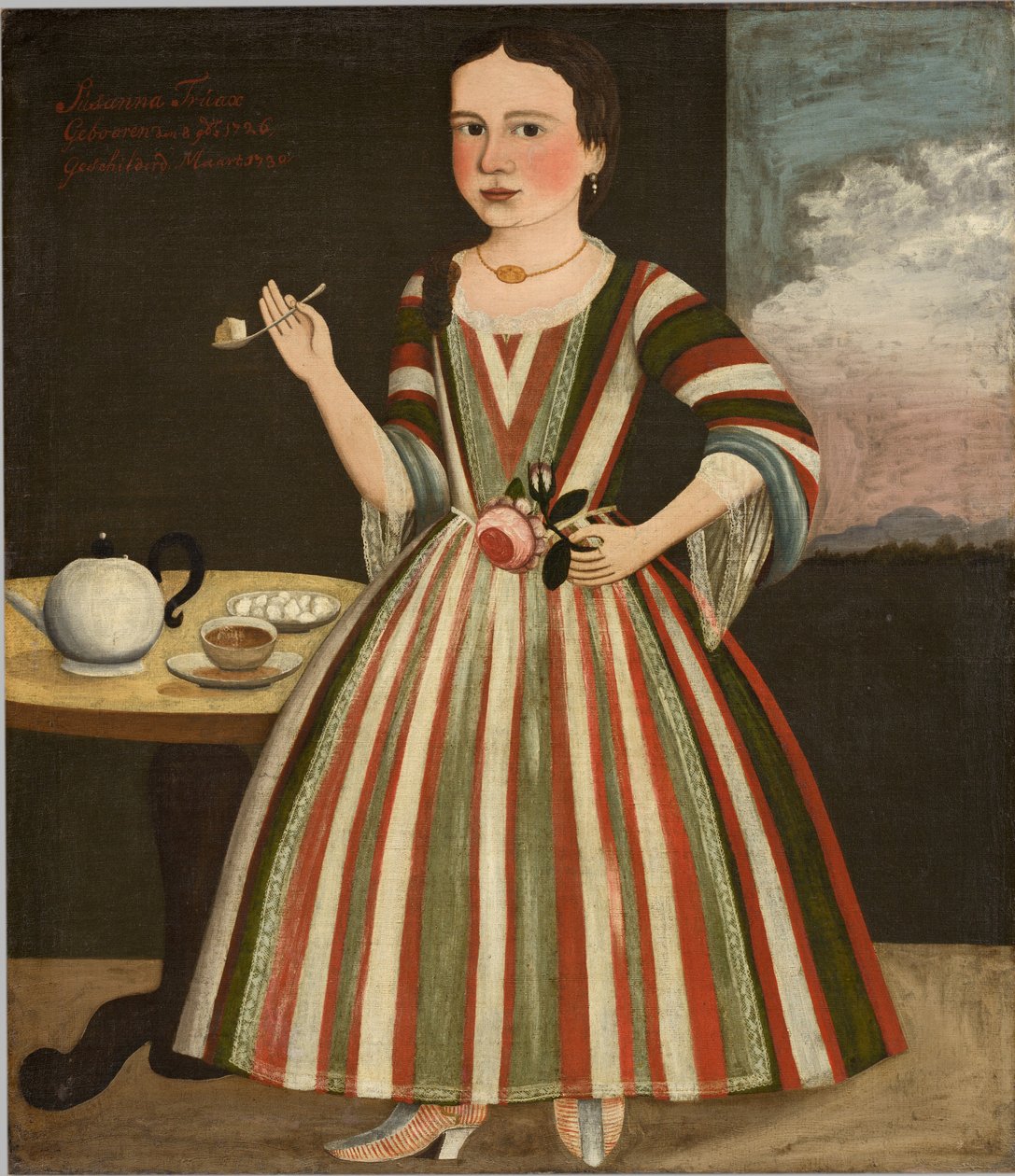 Susanna Truax von The Gansevoort Limner