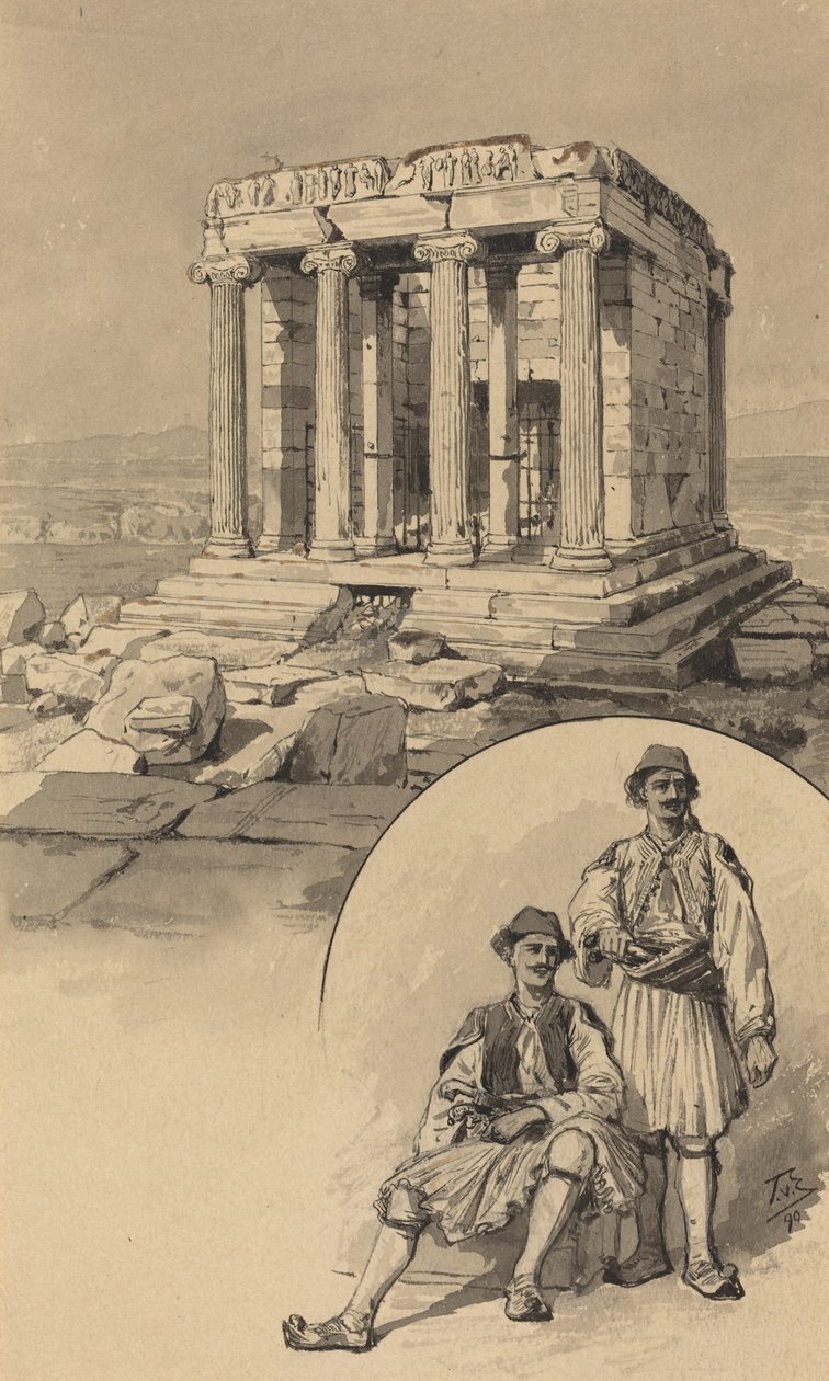 Nike-Tempel von Themistocles von Eckenbrecher
