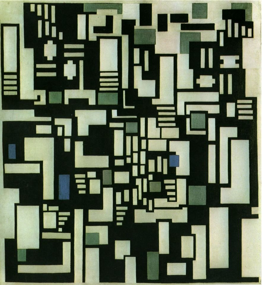 Komposition IX von Theo van Doesburg