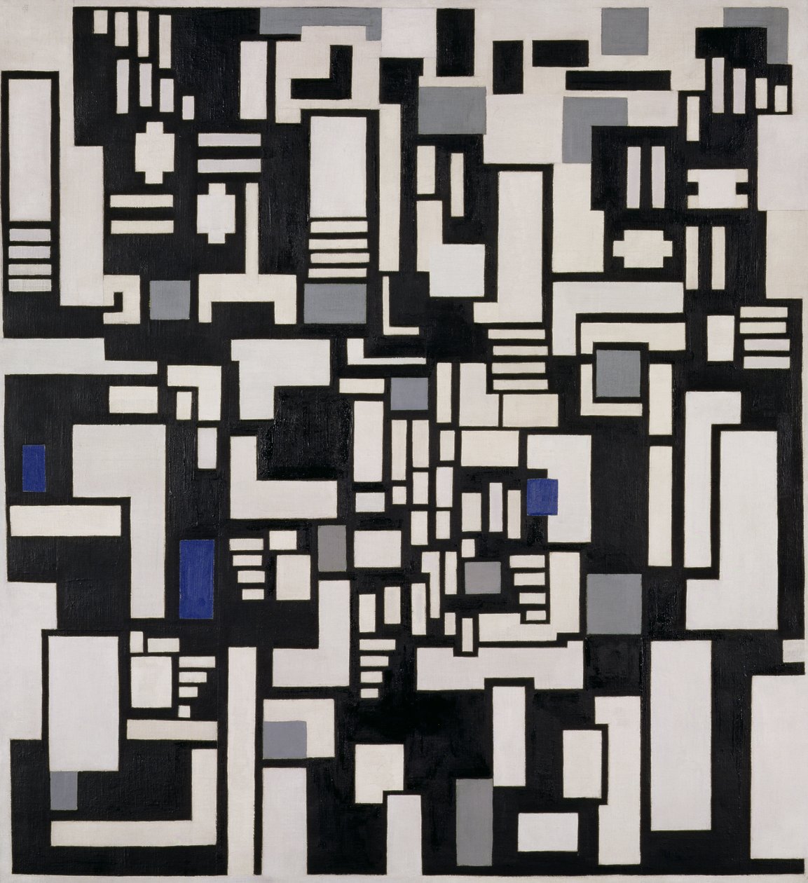 Komposition IX, Opus 18, 1917 von Theo van Doesburg