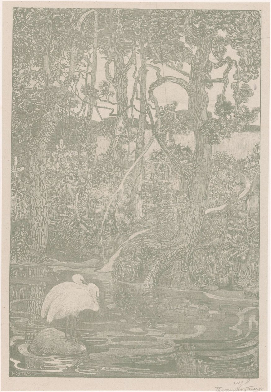 Waldidylle von Theo van Hoytema