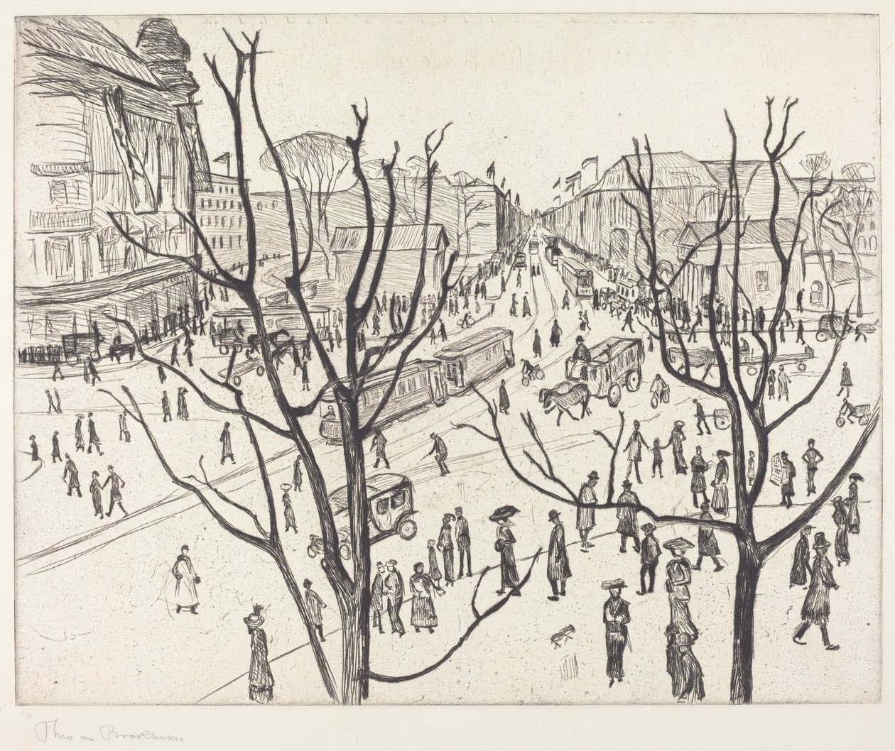 Stadtplatz von Theo von Brockhusen
