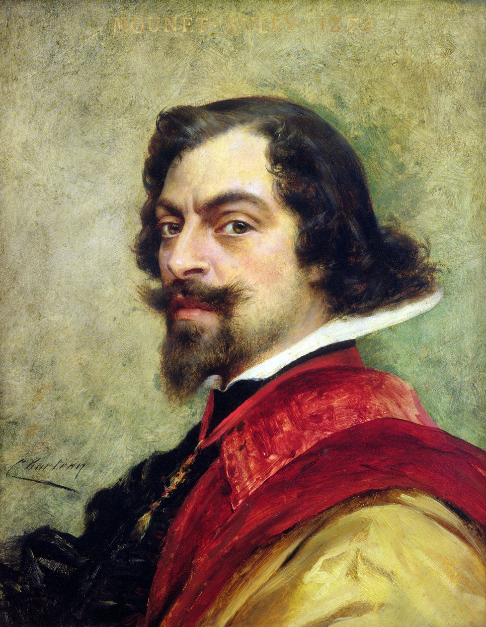 Porträt von Mounet-Sully (1841-1916) von Theobald Chartran
