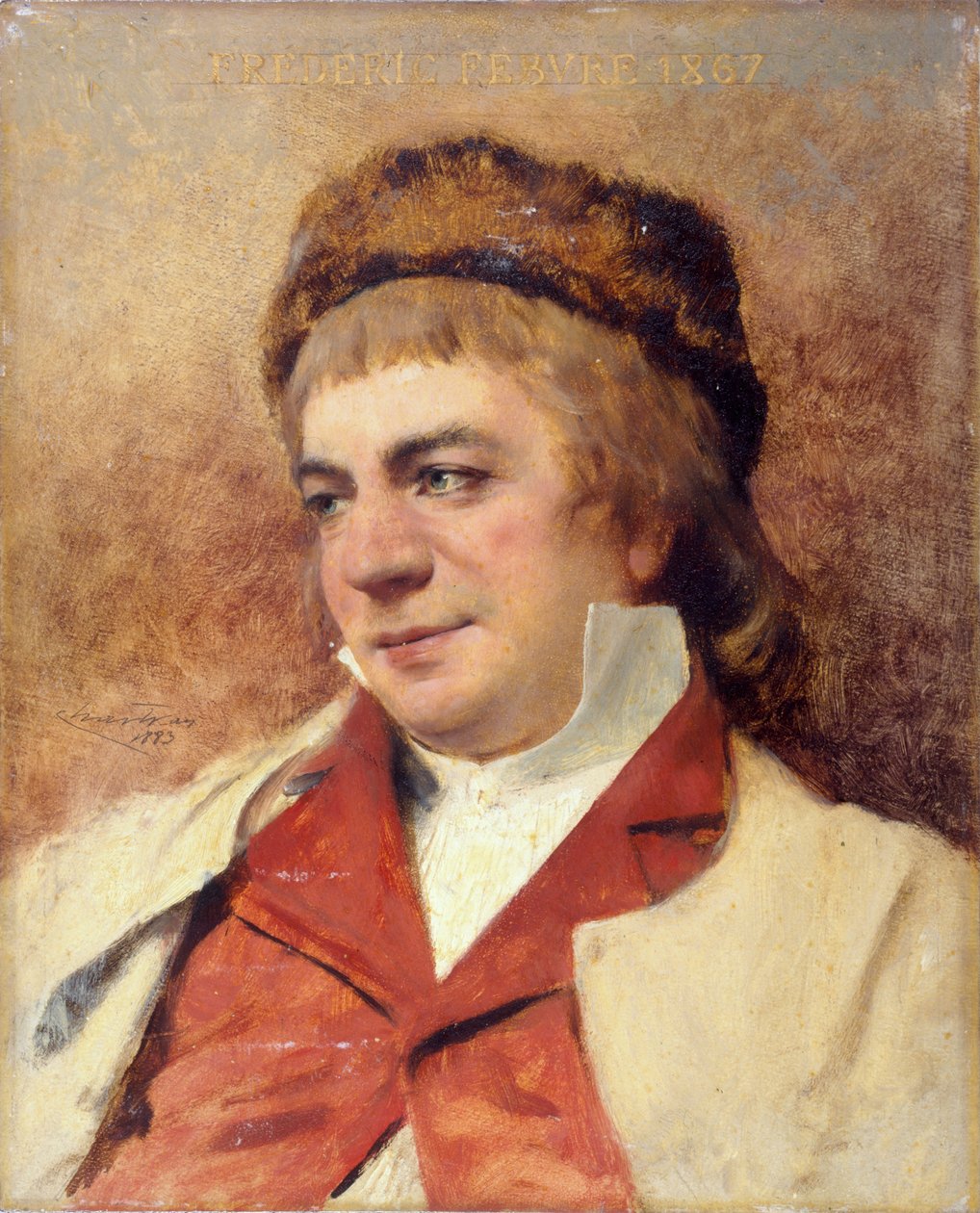 Porträt von Frédéric Fèbvre 1835-1916, 1883 von Theobald Chartran