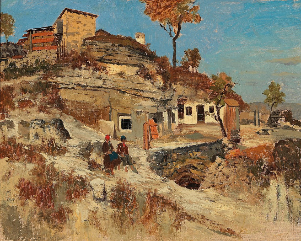 Südliche Landschaft von Theodor von Hormann