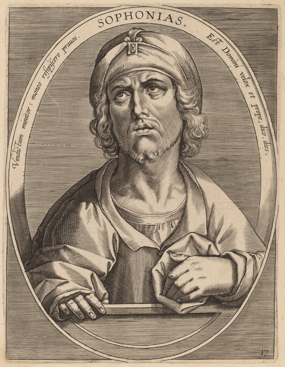 Sophonias von Theodor Galle after Jan van der Straet