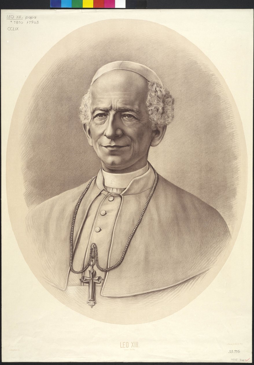 Papst Leo XIII von Theodor Mayerhofer