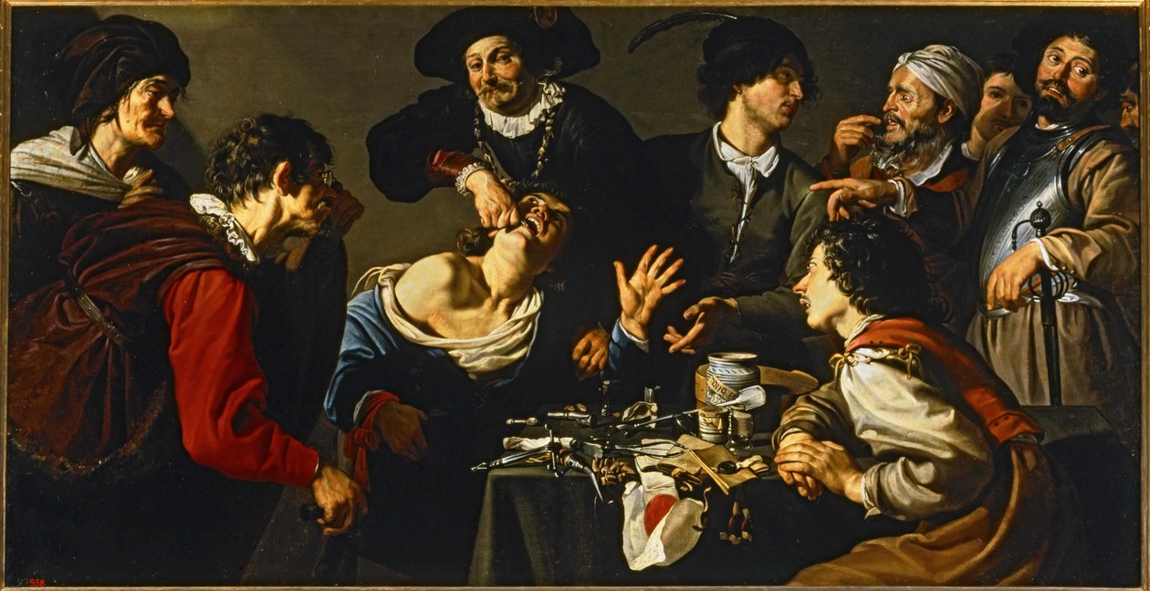 Der Scharlatan-Zahnarzt von Theodor Rombouts