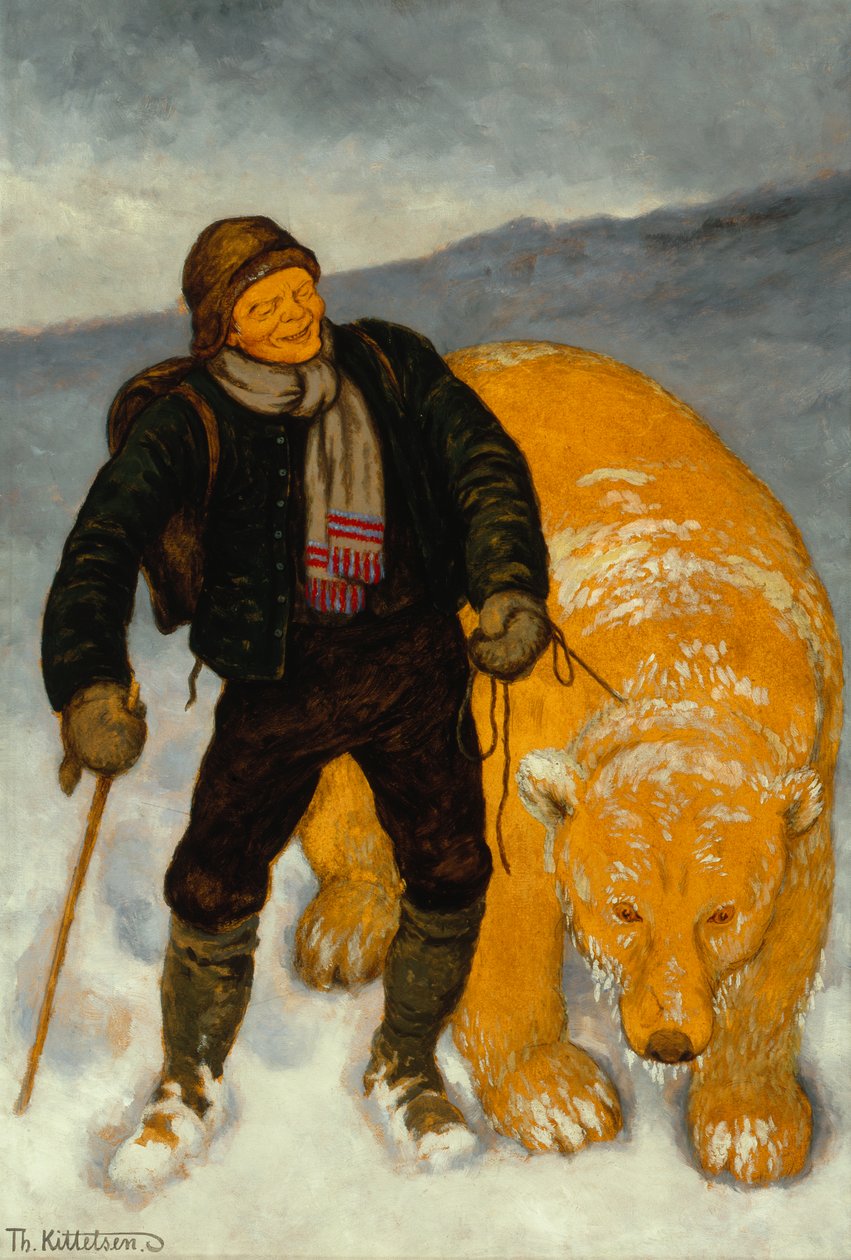 Kjetta in Dovre von Theodor Kittelsen