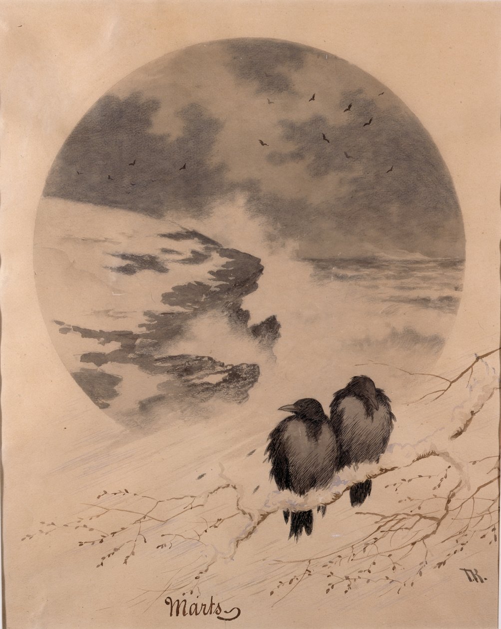 März von Theodor Kittelsen