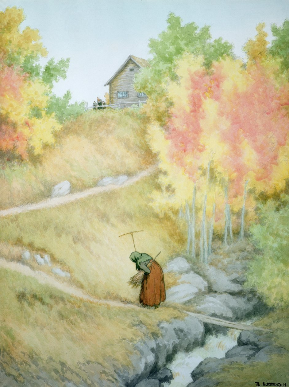 Pest von Theodor Kittelsen