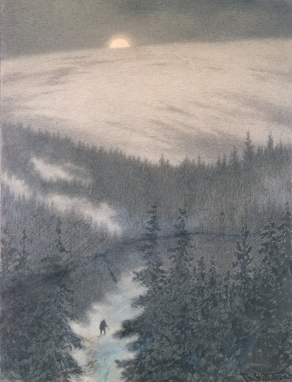 Kleinbauer von Theodor Kittelsen