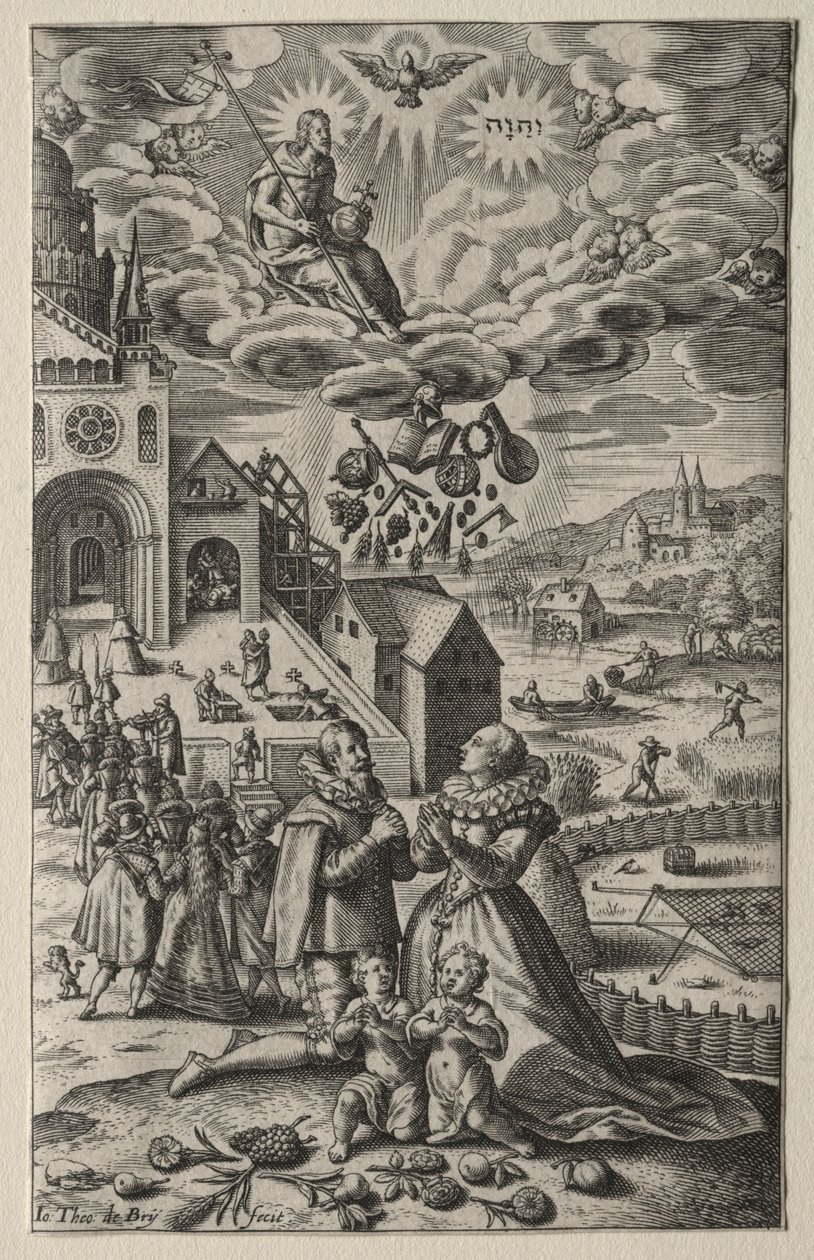 Gebet von Theodor de Bry