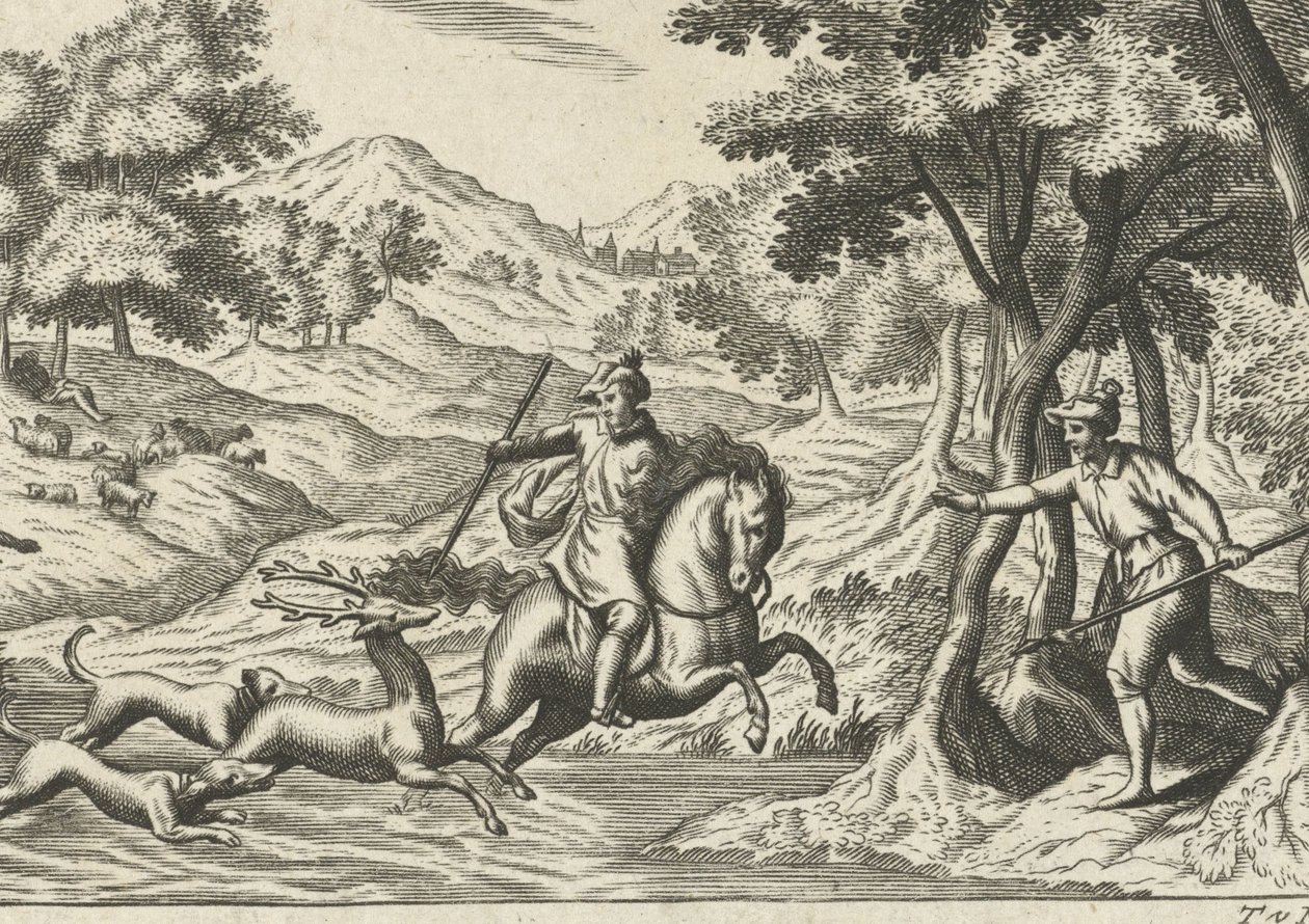 Hirschjagd von Theodor van Merlen (II)
