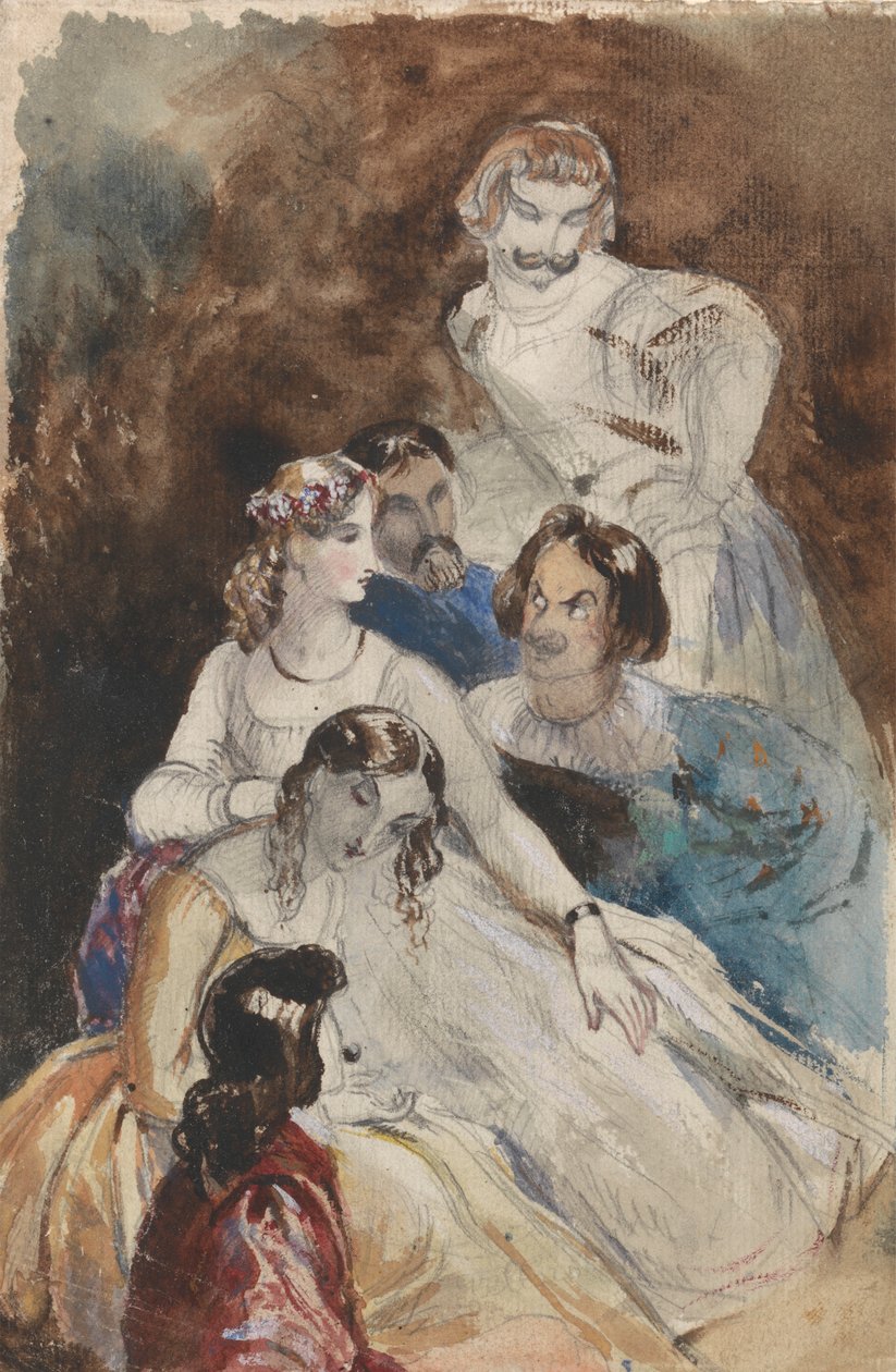 Theatergruppe von Theodor von Holst