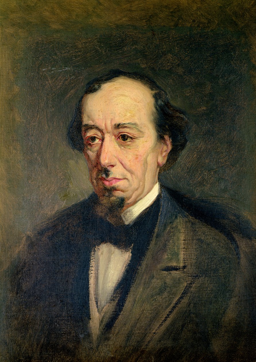 Benjamin Disraeli, Earl of Beaconsfield, 1877 von Theodore Blake Wirgman
