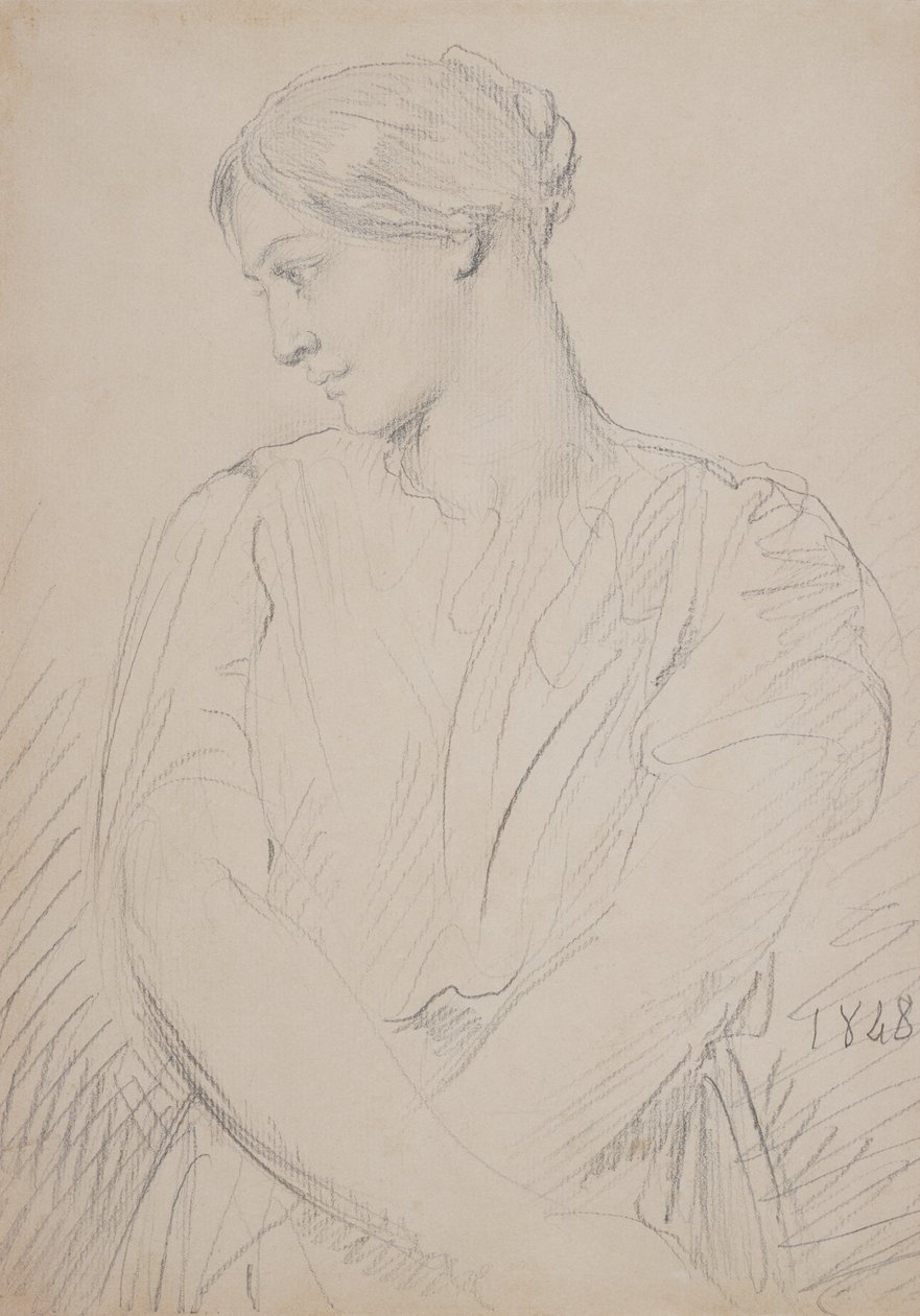 Alice Ozy, 1848 von Théodore Chassériau