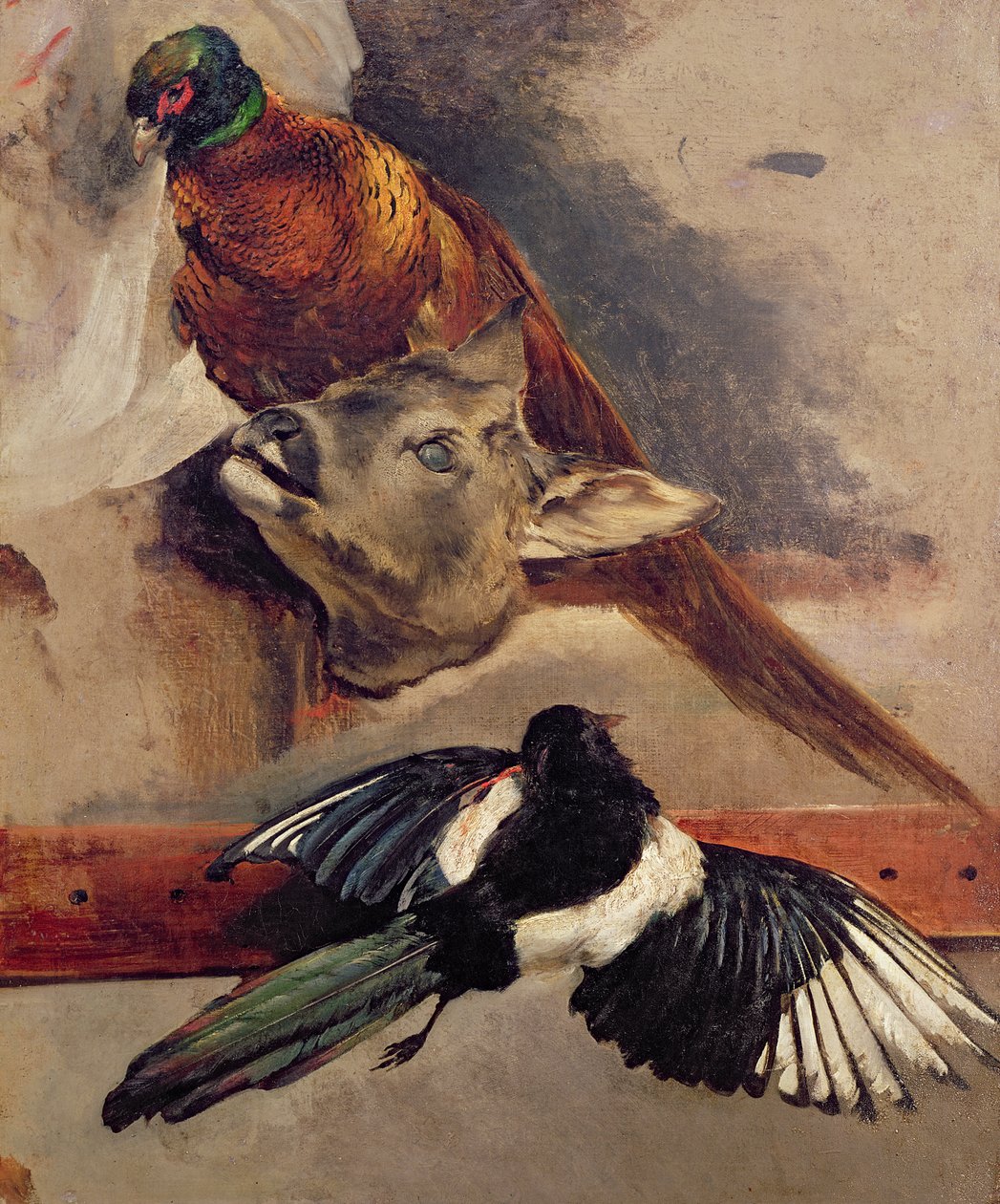 Stillleben mit Wild von Theodore Gericault