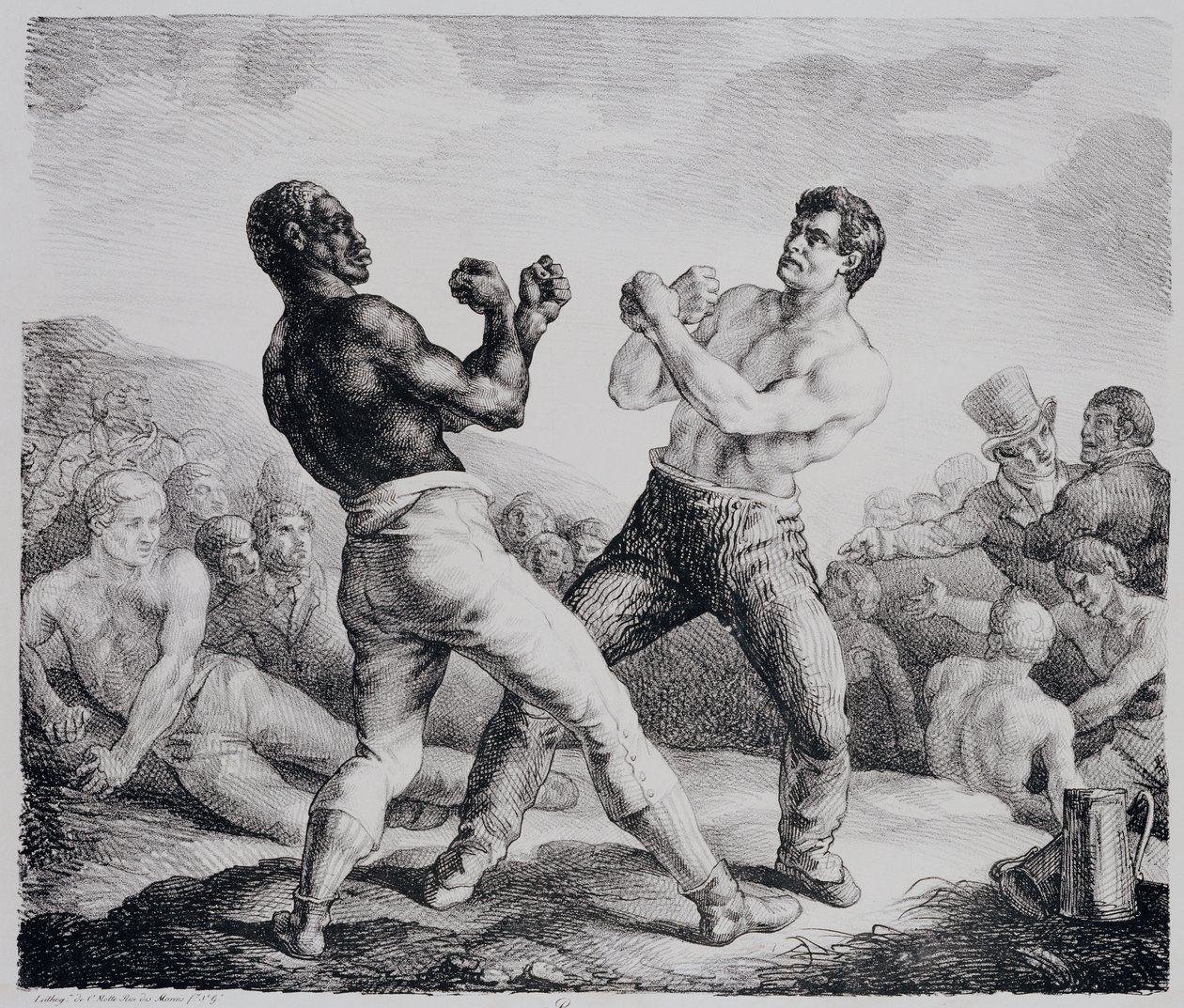 Boxer, 1818 von Theodore Gericault