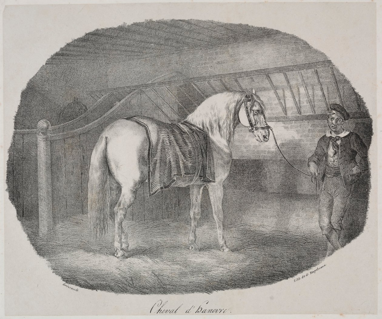 Hannoveraner Pferd von Theodore Gericault