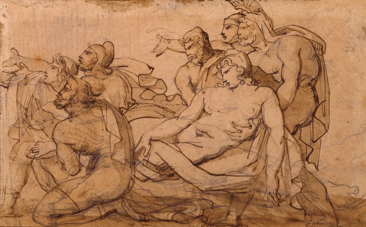 Tod des Paris von Theodore Gericault