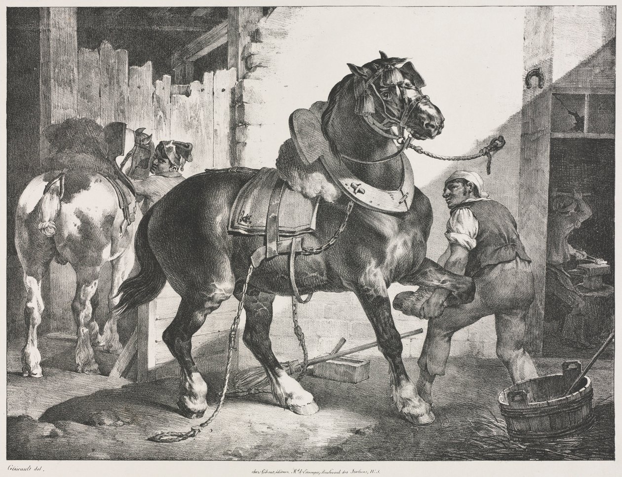 Der französische Marschall von Theodore Gericault