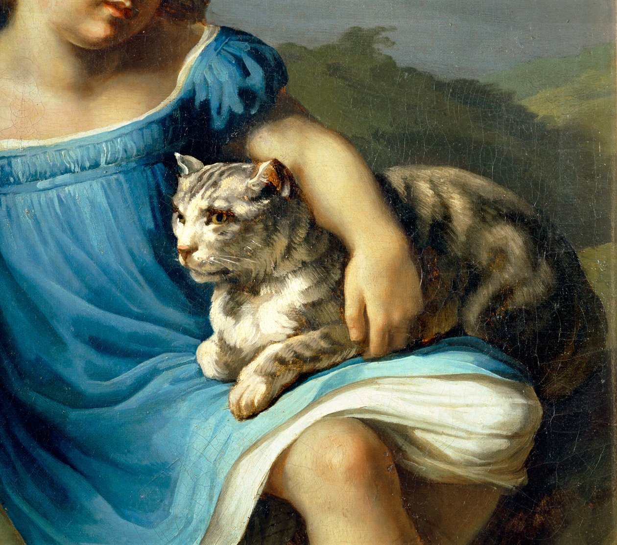 Louise Vernet als Kind von Theodore Gericault