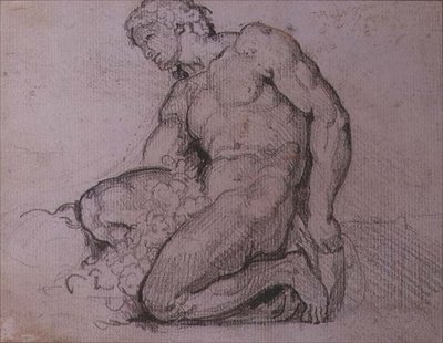 Sitzende Figur von Theodore Gericault