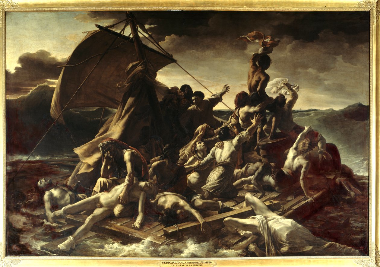 Das Floß der Medusa von Theodore Gericault