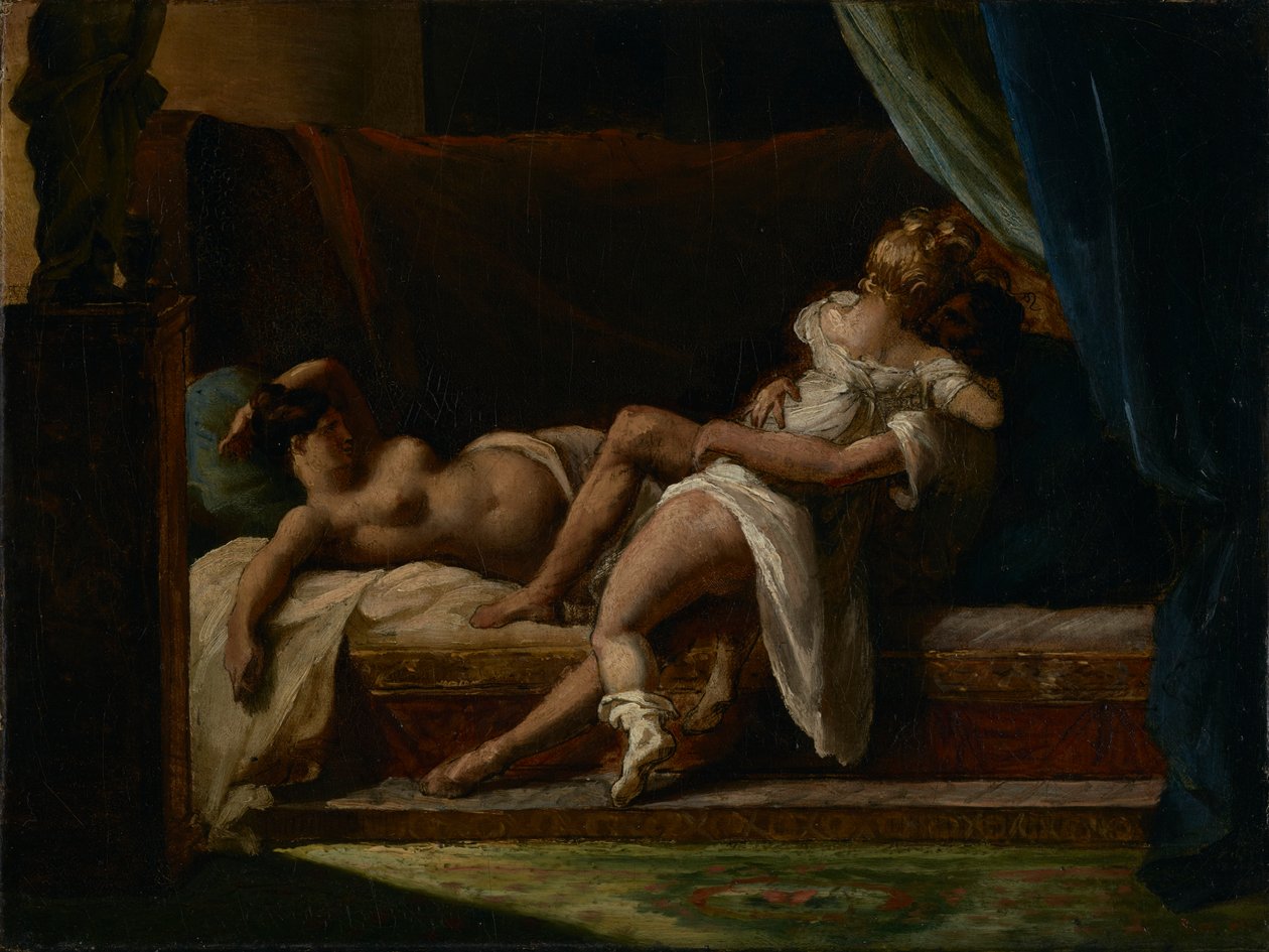 Drei Liebende von Theodore Gericault