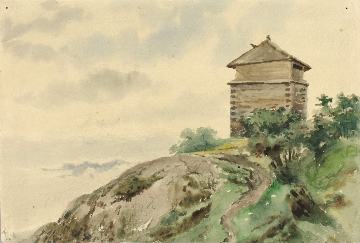 Blockhaus, Alaska, 1887 von Theodore J. Richardson