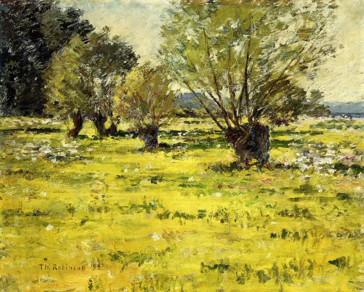 Frühling, 1892 von Theodore Robinson