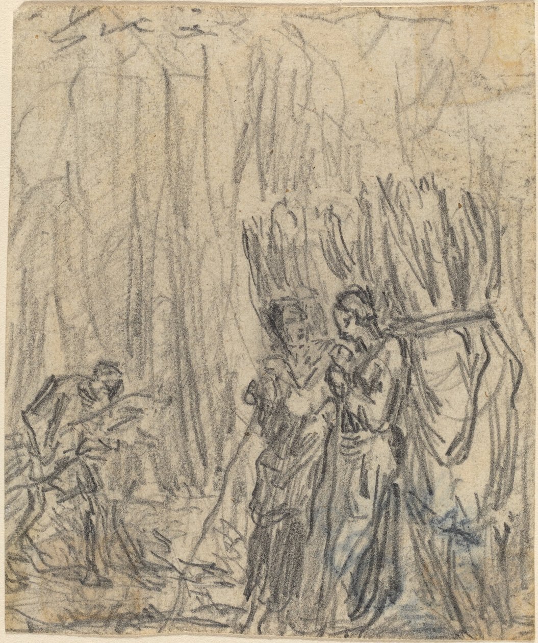 Ährenleserinnen von Theodore Rousseau