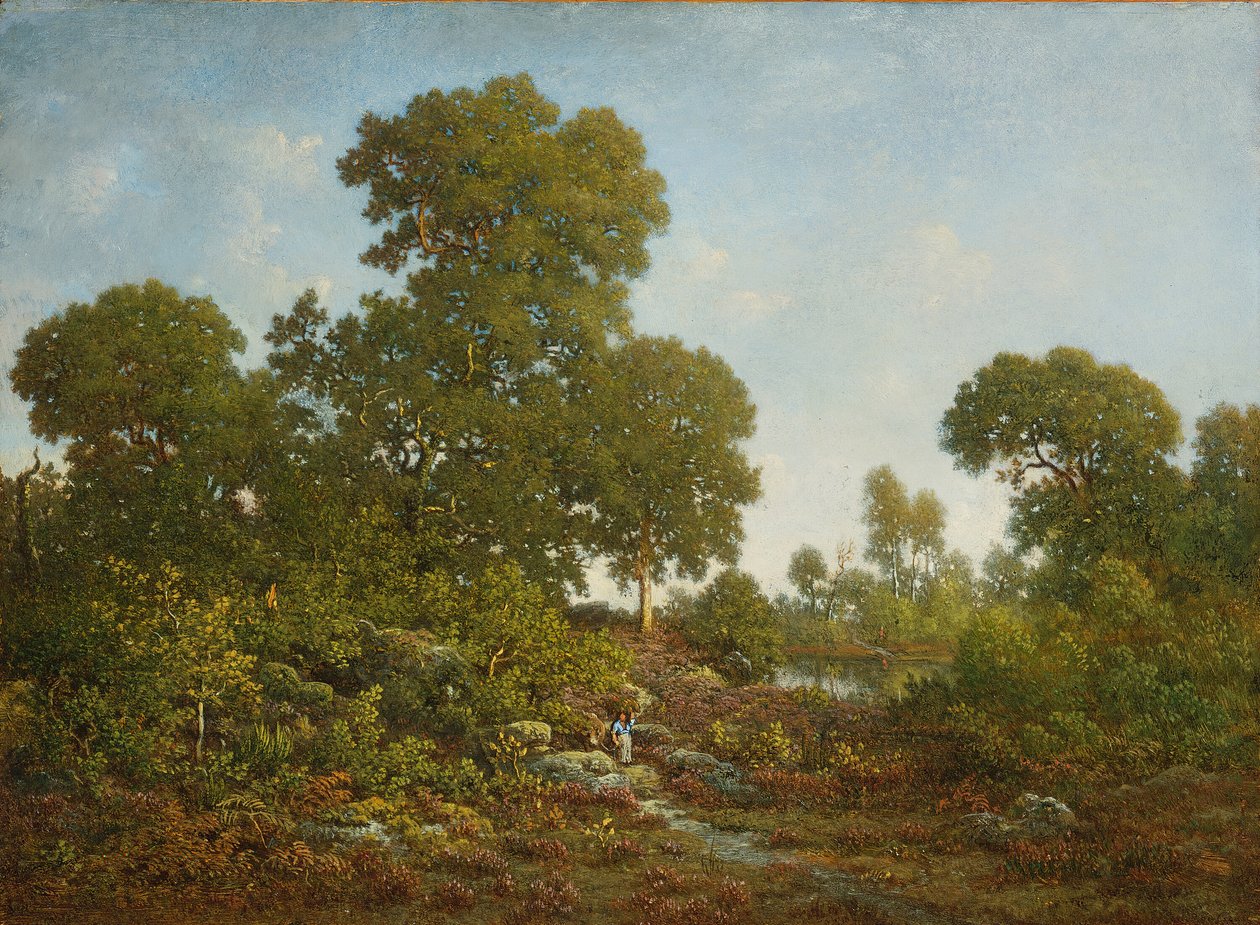 Frühlingszeit von Theodore Rousseau