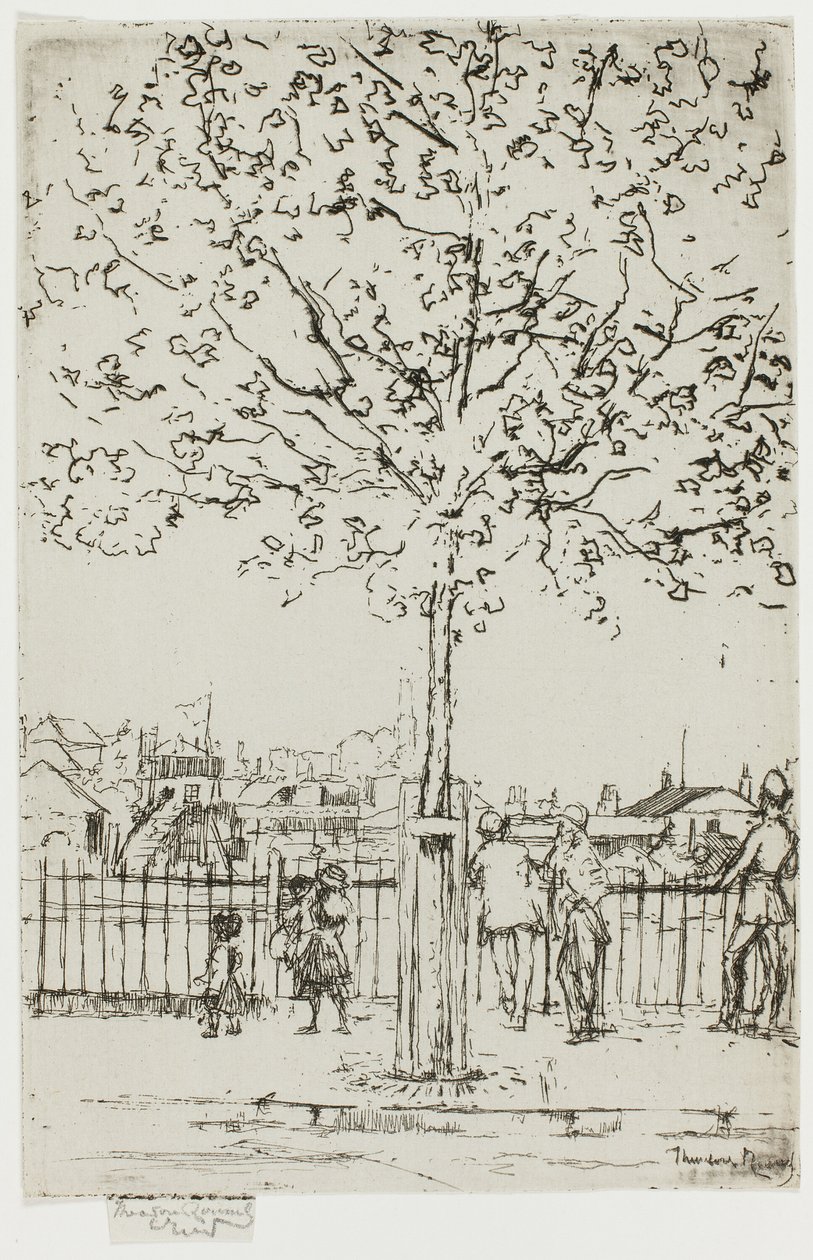 Chelsea Embankment, Juni, 17 Uhr, 1889 von Theodore Roussel